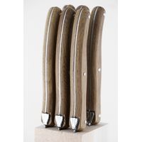 Bloc 6 couteaux a steak laguiole chene - Visuel 2